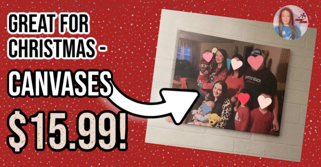 Deck the Halls with $15.99 Canvases – Affordable Christmas Gifts to Brighten Any&nbsp;Home!