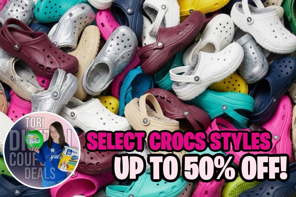 Select Crocs Styles Up To 50% OFF – Limited Time!